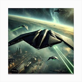 Vxs 5 Venomous Fury Stealth Mission Converted Canvas Print