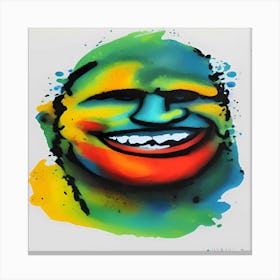 'Smile' Canvas Print