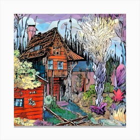 The Village Canvas Print