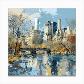 Central Park 4 Canvas Print