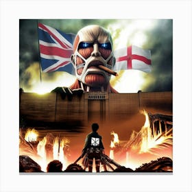 Last stand of the uk Canvas Print