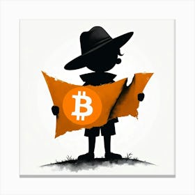 Bitcoin Explorer 2 Canvas Print