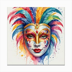 Carnival Mask 1 Canvas Print