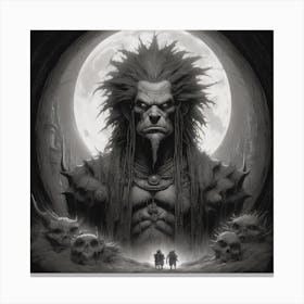 Wrath Of The Lich Canvas Print