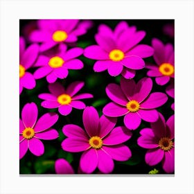 Purple Flowers Canvas Print