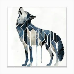 Howling Wolf 2 Canvas Print