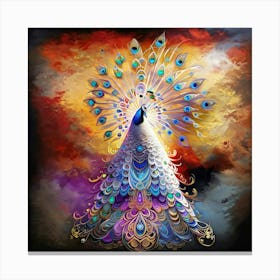 Peacock 8 Canvas Print