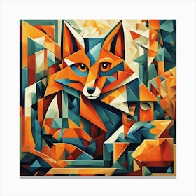 The Foxes Canvas Print