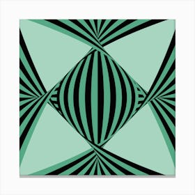 Abstract Geometric Pattern 2 Canvas Print