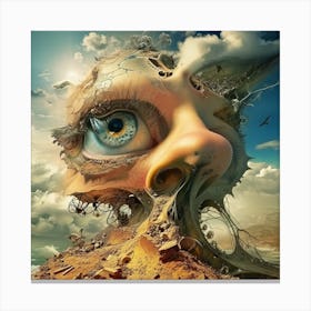 Eye Of The Gods Canvas Print