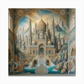 Arabic nights Palace38 Canvas Print