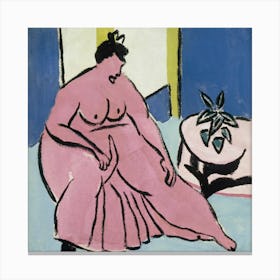 Matisse Cutout Pink Canvas Print