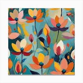 Lotus Flowers 7 Canvas Print