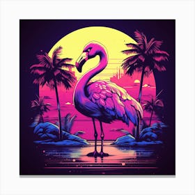 Flamingo 10 Canvas Print