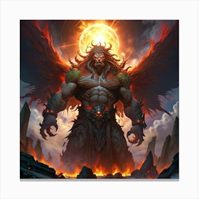 Angel Of The Sun 1 Canvas Print