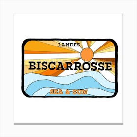 Biscarrosse 1 Canvas Print