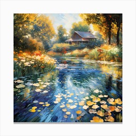 Pastel Dreamscape Canvas Print