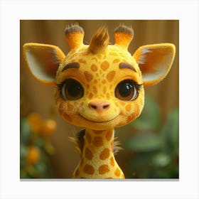 Giraffe 41 Canvas Print