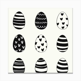 Easter Eggs Canvas Print