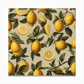 Default Default Vintage Lemons For Defferent Seasons Aestethic 0 (1) Canvas Print