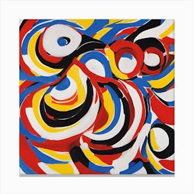 0 This Is An Artistic Representation Of Five Primary Esrgan V1 X2plus (1) Canvas Print