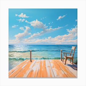 Monet's Horizon Canvas Print