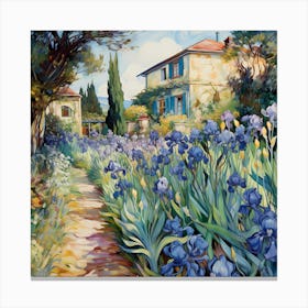 Rhapsody in Blue Canvas Print