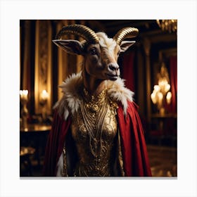 Princess Goats Canvas Print