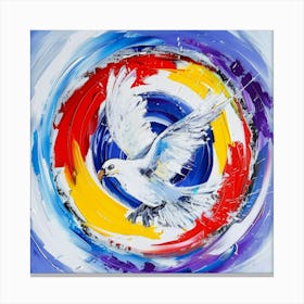 Dove Of Peace 1 Canvas Print