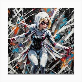 Spider - Woman 2 Canvas Print