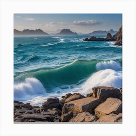 Giants Causeway Canvas Print