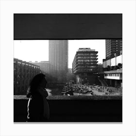 Barbican London Skyline Canvas Print