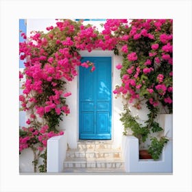 Pink Bougainvillea Canvas Print