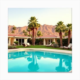 Palm Springs, California Canvas Print