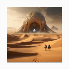 Sahara Desert 157 Canvas Print