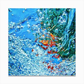 Underwater Painting Canvas Print