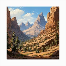 Majestic beauty Canvas Print