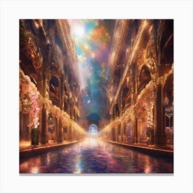 Fairytale City Canvas Print