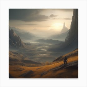 Mountain Landscape 40 Canvas Print