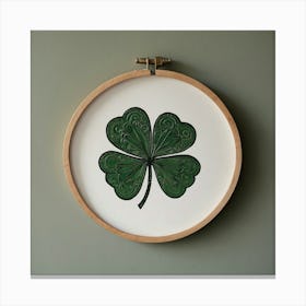 Shamrock Canvas Print