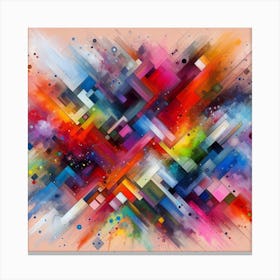 Abstract Painting 43 Canvas Print