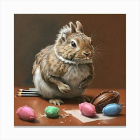 Easter Bunny 15 Canvas Print