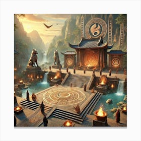 Sacred Grounds Canvas Print