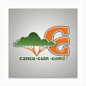 Cancu Cin Logo Canvas Print