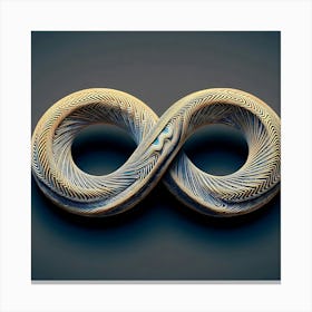 Infinity Symbol Canvas Print