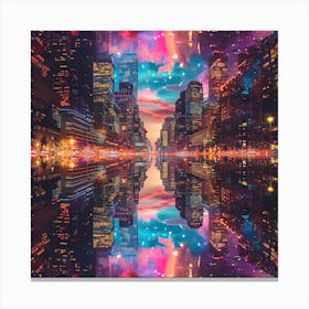 New York City Skyline 12 Canvas Print