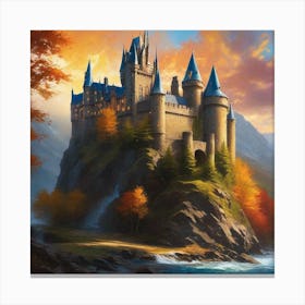 Hogwarts Castle 6 Canvas Print
