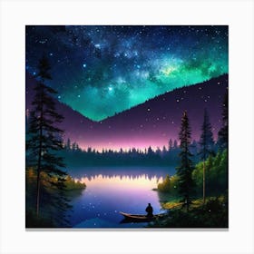 Starry Night 15 Canvas Print