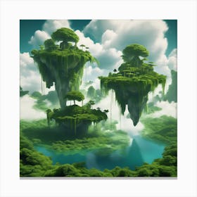 Fantasy Island 11 Canvas Print