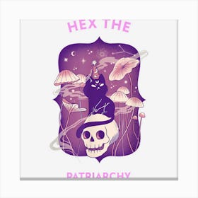 Feminist Witch Canvas Print